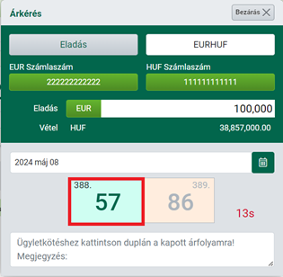 Kötés dupla kattintással