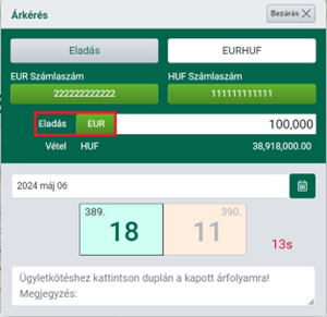 Összeg devizájának megváltoztatása